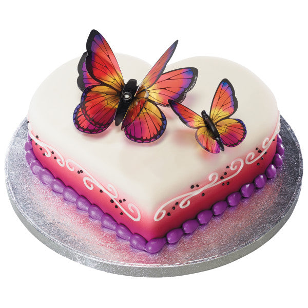 Dragonfly and Butterfly Polly Layon cake toppers - 4 Per Order