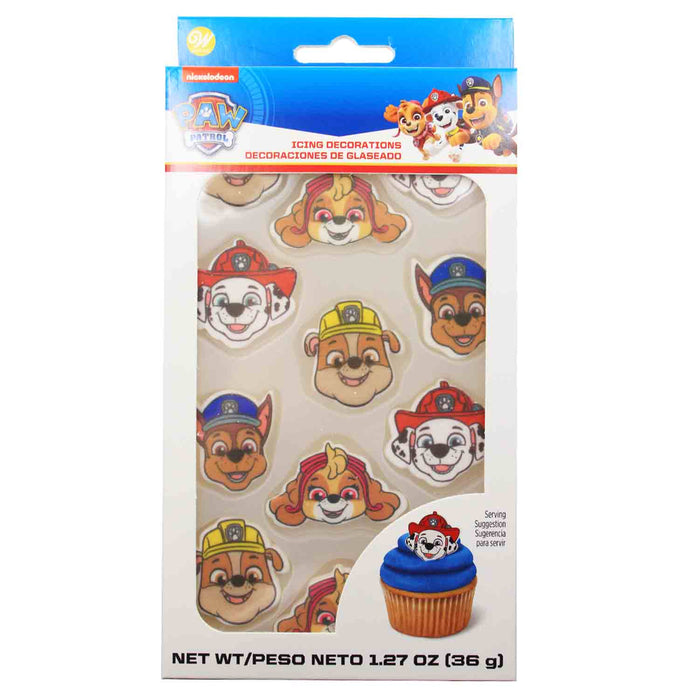 Wilton Paw Patrol Icing Decorations, Pack of 12