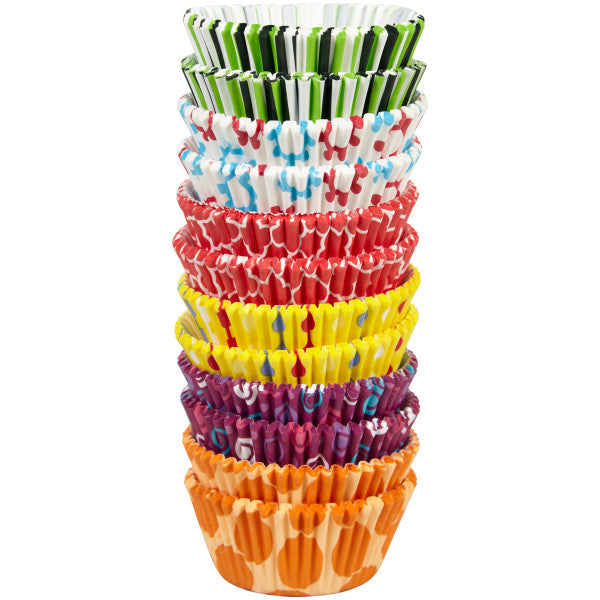 Wilton Bright and Bold Standard Cupcake Liners, 300-Count