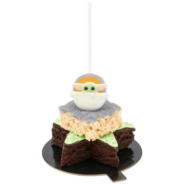 Star Wars Disney The Mandalorian The Child Baby Yoda Cupcake Cake Decorating Rings 12 set