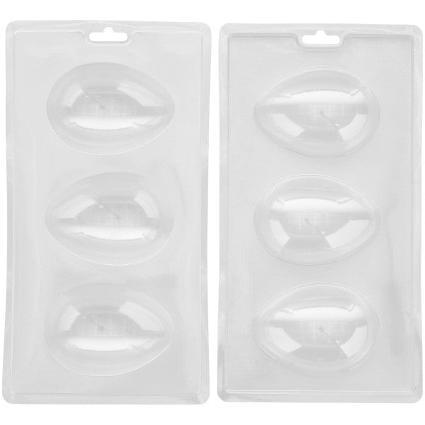 Wilton Easter Egg Plastic Candy and Chocolate Mold, 3-Cavity