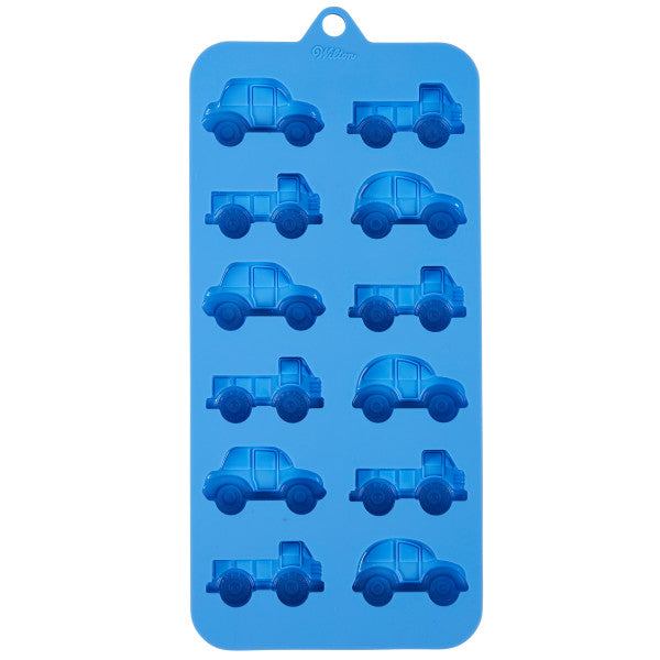 Wilton Silicone Car and Truck Candy Mold, 12-Cavity
