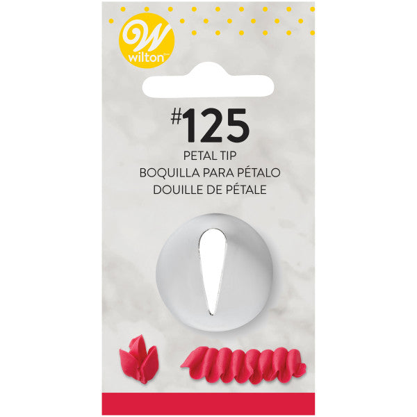 Wilton Large Flower Petal Cake Decorating Tip 125 — Cake and Candy