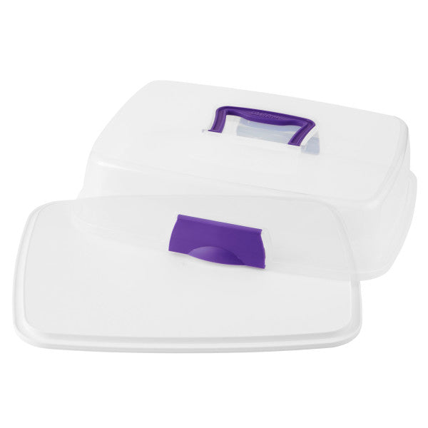 Wilton Oblong Cake and Cupcake Carrier Cupcake Container — Cake and