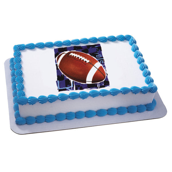 All Star Sports Variety Football, Soccer, Basketball, and Baseball Edible Image PhotoCake