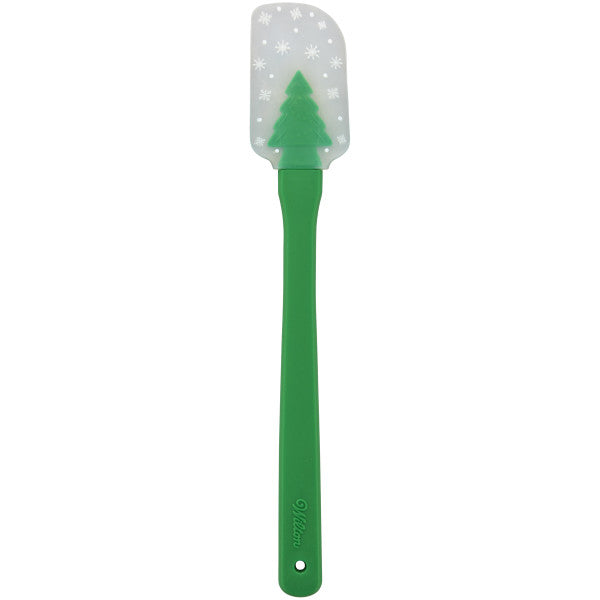 Wilton Silicone Whisk With Metal Handle-Tree Red/White