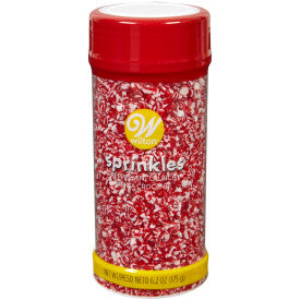Wilton Peppermint Crunch Sprinkles, 6.2 oz. Crushed Peppermint Candy