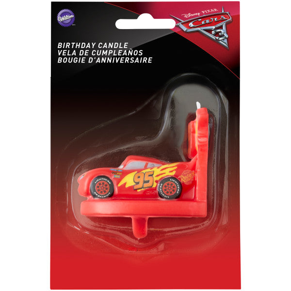 Wilton Disney Pixar Cars 3 Birthday Candle — Cake and Candy Supply