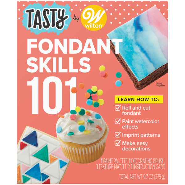 Tasty by Wilton Fondant Skills 101 Kit