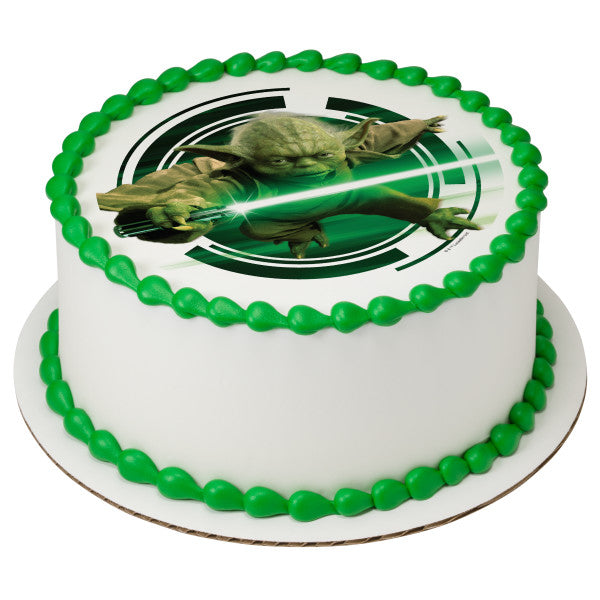 Star Wars Yoda Edible Cake Image PhotoCake®
