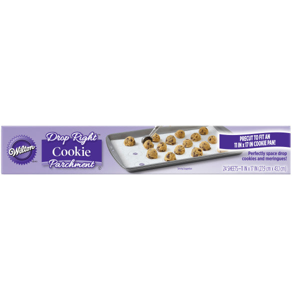 Wilton Drop Right Cookie Parchment Paper, 24-Count