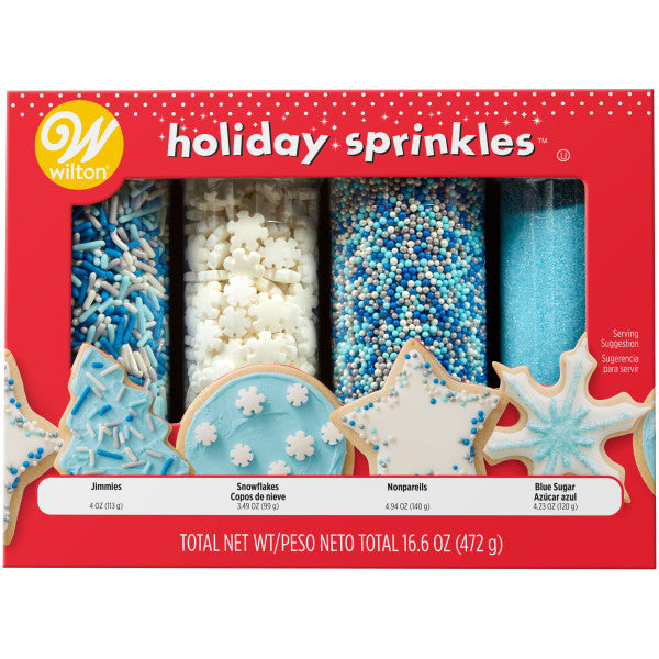 Wilton Winter Sprinkles, 16.6 oz. Bulk Set