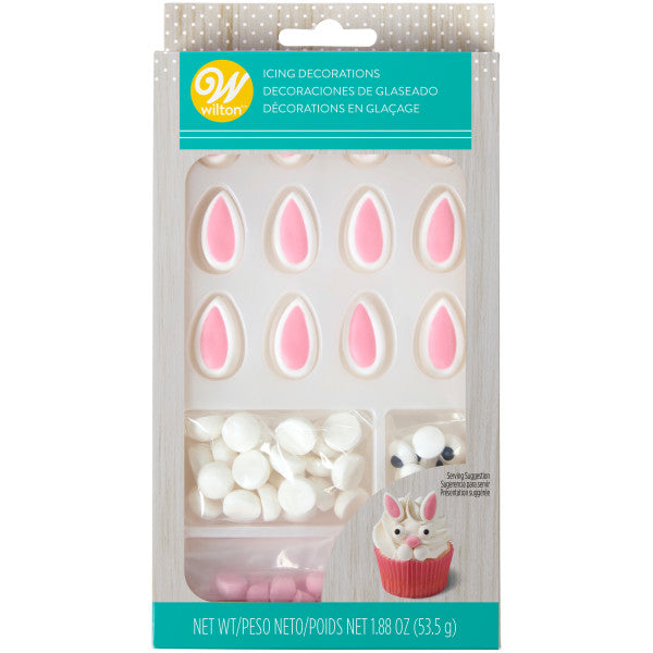 Wilton Easter Bunny Face Icing Decorations Kit