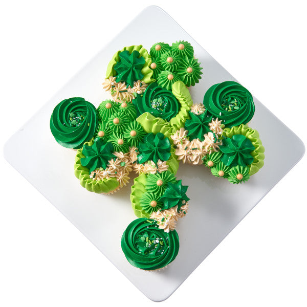 St. Patrick's Day Fusion Mix Sprinkles Cupcake and Cake