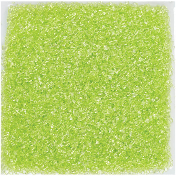 Wilton Light Green Sparkling Sugar, 5.25 oz.