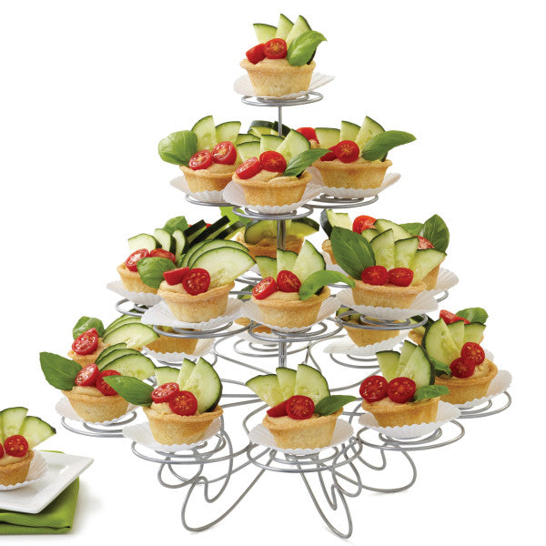 Wilton Cupcakes 'N More Cupcake Stand - Four Tier Dessert Stand